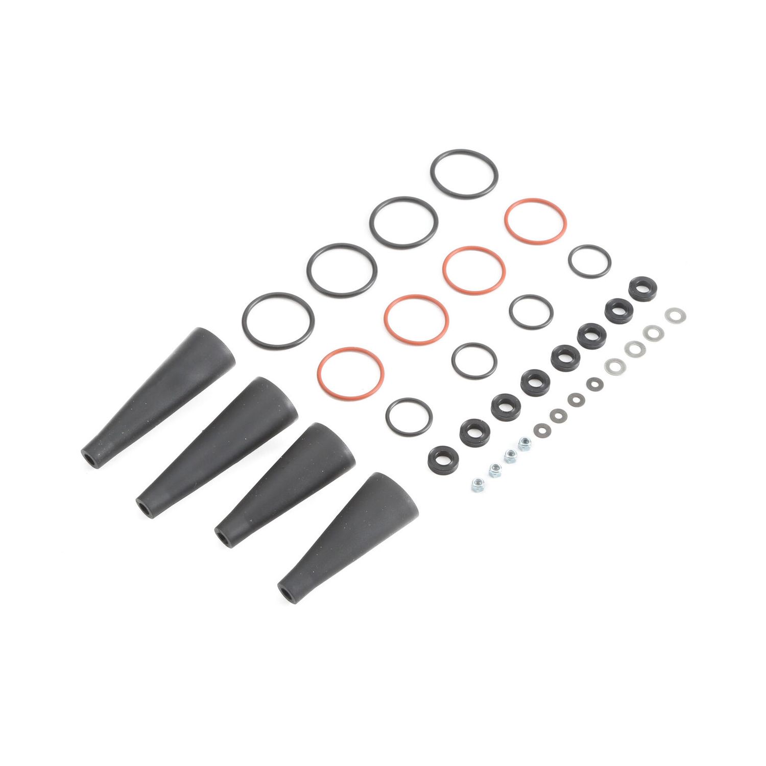 TLR253001 Shock Rebuild Hardware Set (4): 5B, 5T, MINI WRC