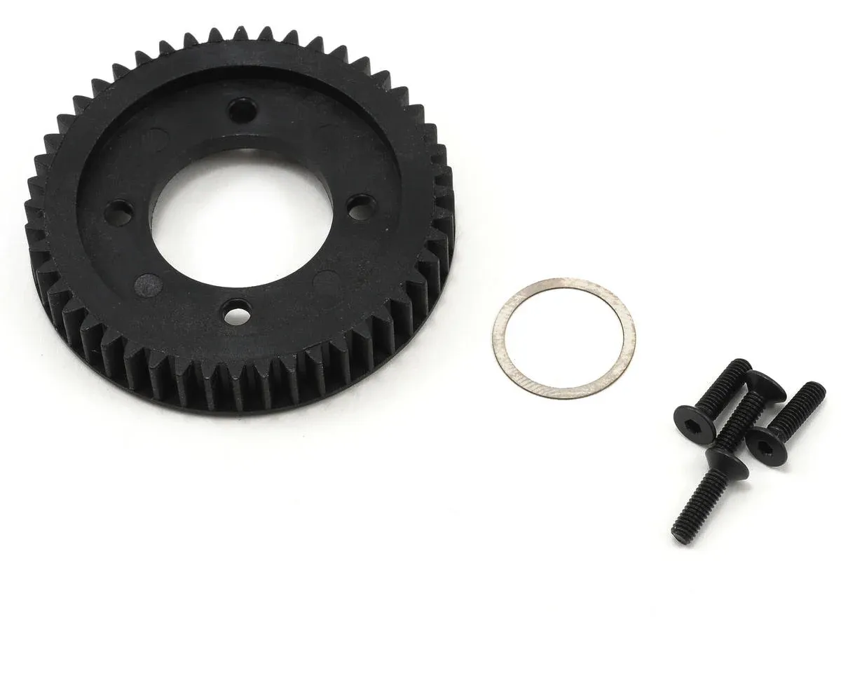 LOSB3570 48T Center Spur Gear w/Hardware (Ten-T)