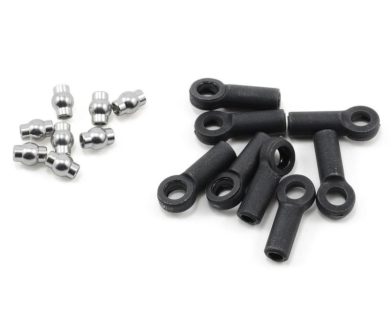 LOSB1418 Lower Suspension Rod Ends with Pivot Balls: MRC