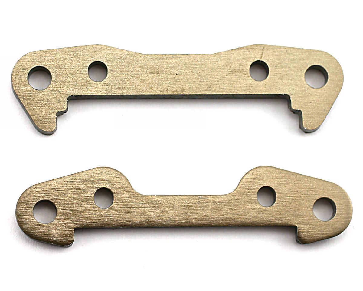 LOSA1744 Front Hinge Pin Brace Set-Aluminum: 8B,8T
