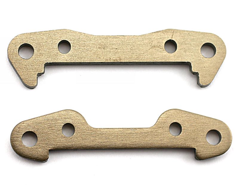 LOSA1744 Front Hinge Pin Brace Set-Aluminum: 8B,8T