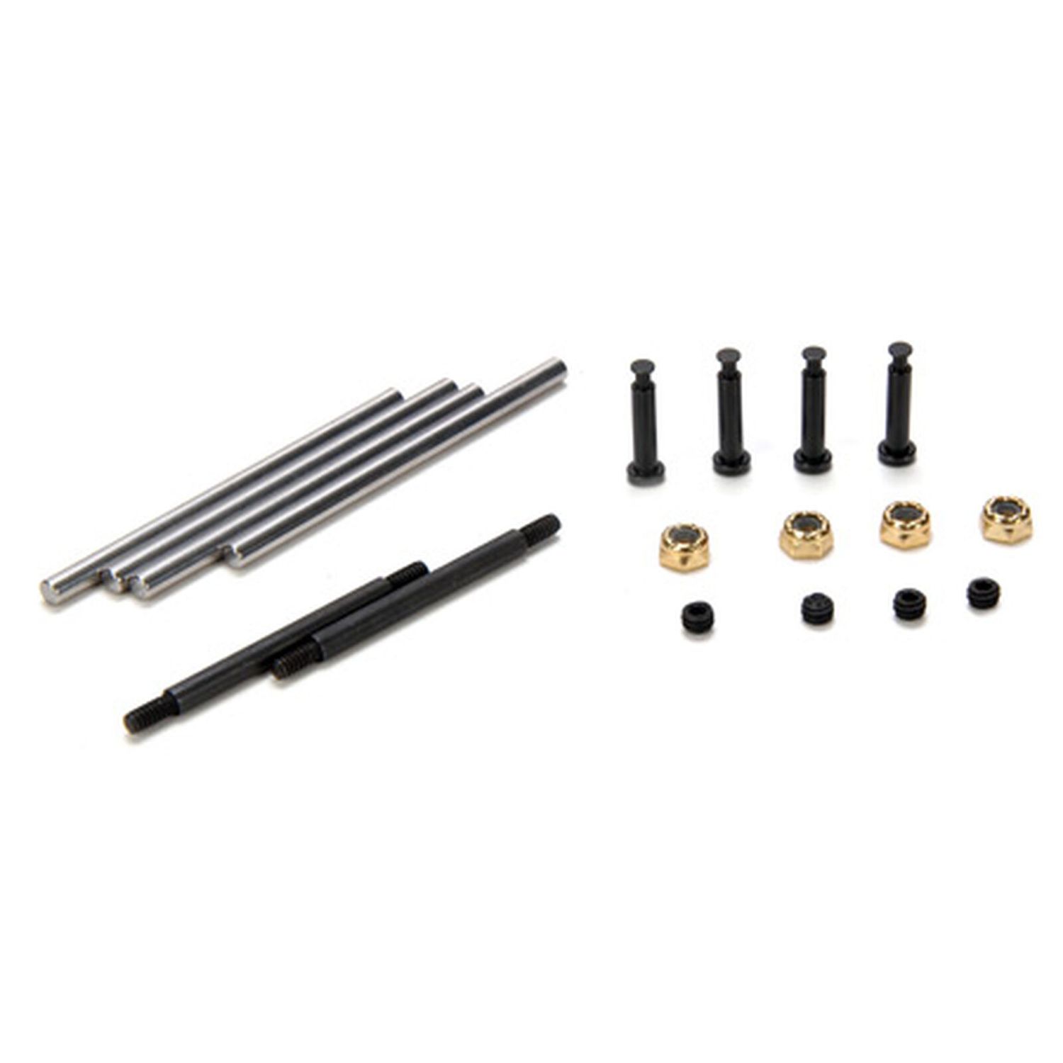 LOSB4109 Suspension Hinge &amp; King Pin Set (10): 10-T