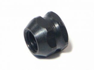 HPI86076 HPI Racing Black Pilot Nut, 1/4 - 28 X 8.5mm,for the Firestorm 10T, and Savage X (1pcs)