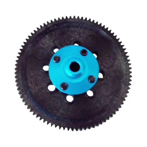BS205-031 Spur Gear Hub W/ 88T .6Mod Plastic Spur Gear (1set