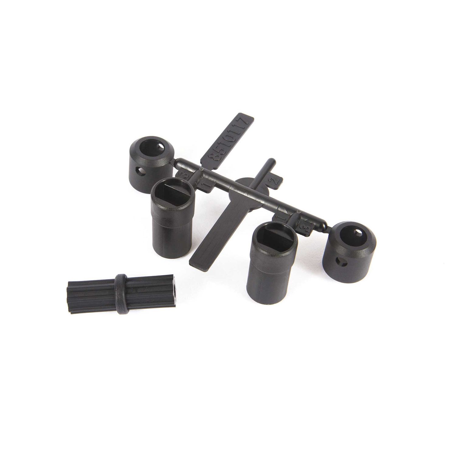 AXI232001 WB8 V2 6x6 Driveshaft Set Short