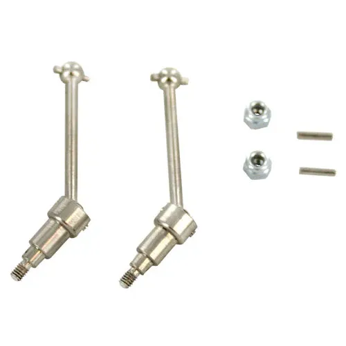 24609 Steel Rear Universal Drive Shafts with Pins and Nuts ~