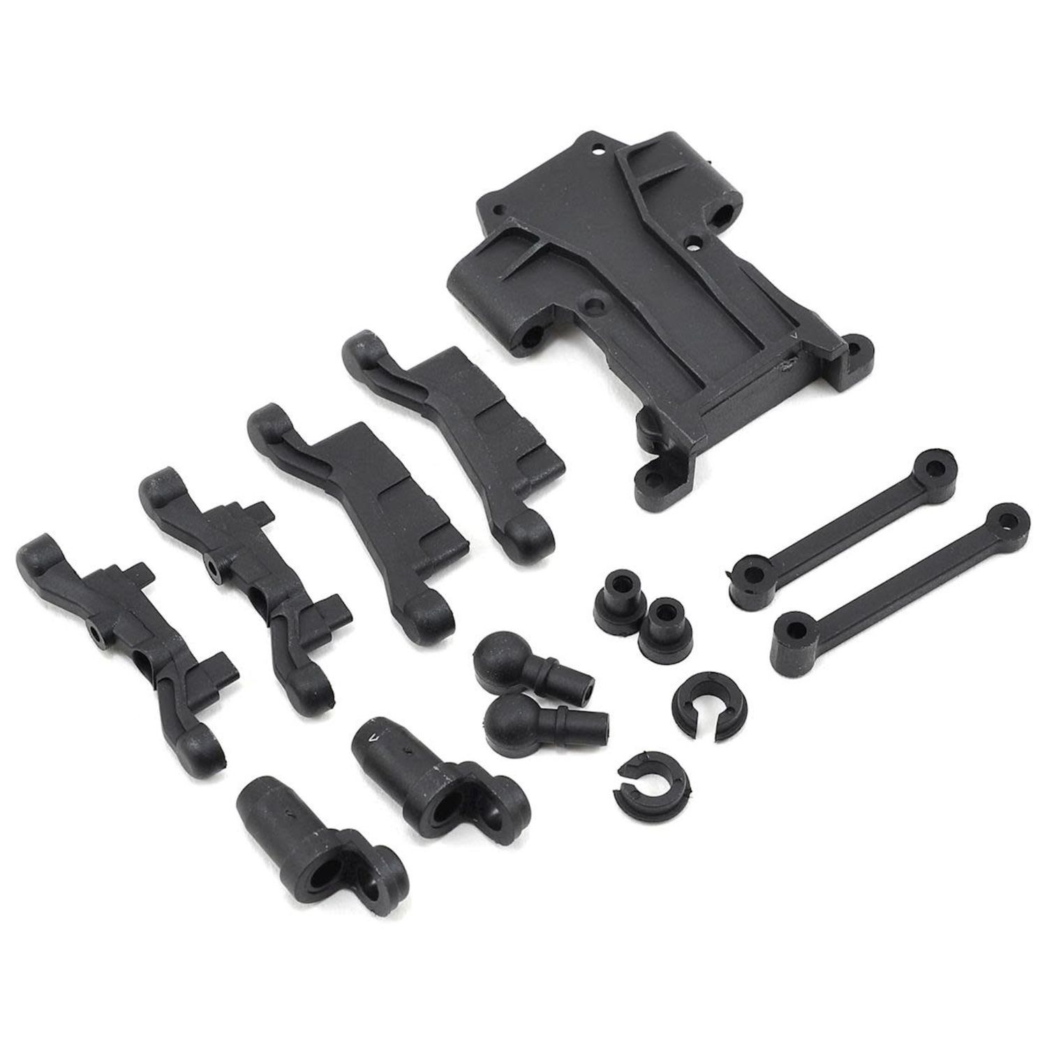 24022 Suspension Arms. Shock Assembly. Front Gear Box Mount