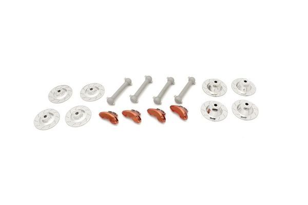 FA552 TC Swing Shaft &amp; Dummy Brake FZ02 (4pcs)