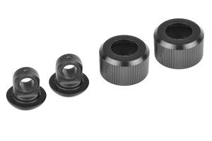 COR00180-1008 Corally Shock Cap, Ring Set, 2pcs for Syncro 4 &amp; Kagama 4