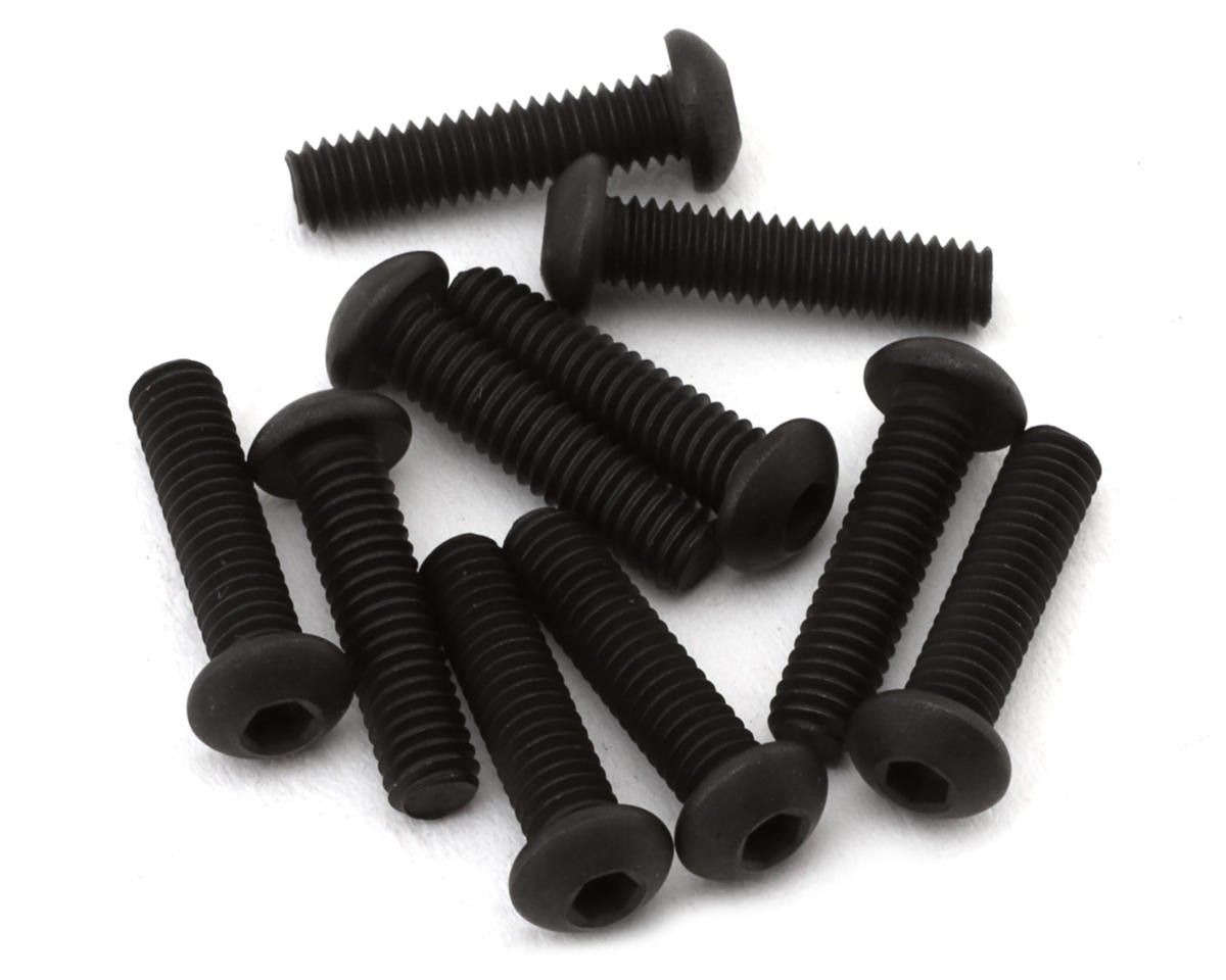 RER14683 2.6x10mm Button Head Hex Machine Thread Screws (10pcs)