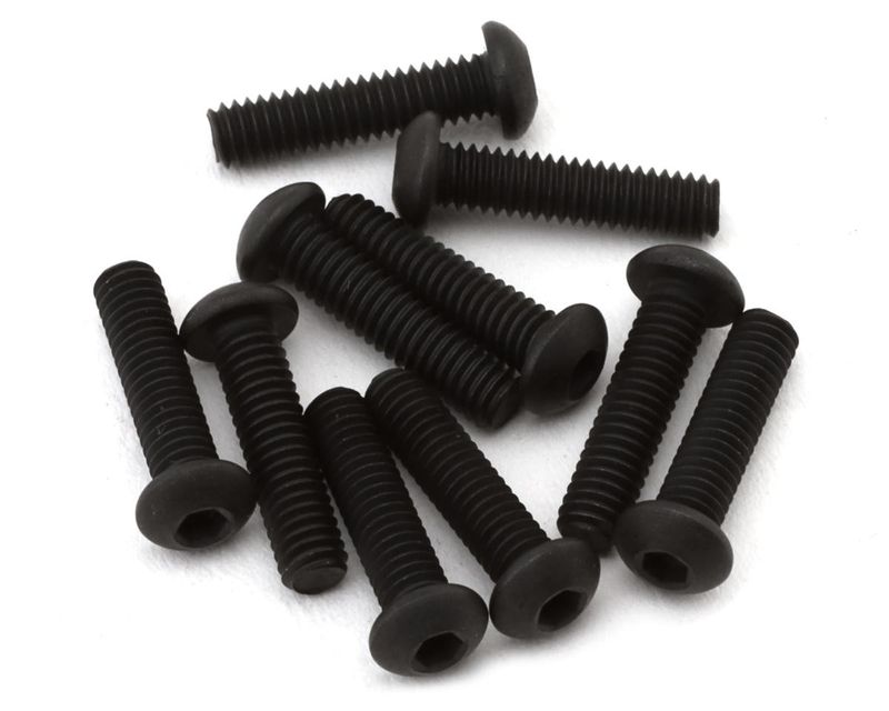 RER14683 2.6x10mm Button Head Hex Machine Thread Screws (10pcs)