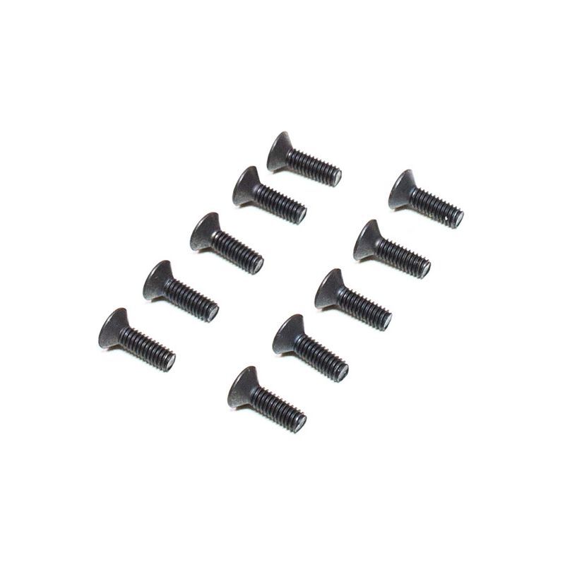 AXI235167 M2.5 x 8mm Flat Head Screw (10)