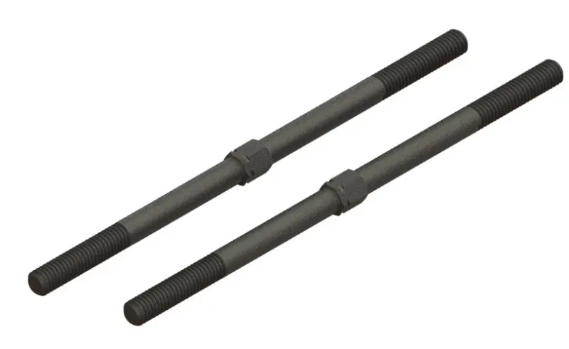 ARA340156 Steel Turnbuckle M6x130mm (Black) (2)