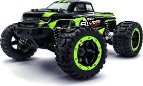 BlackZon Slyder MT Turbo 1/16 4WD 2S Brushless Monster Truck - Green