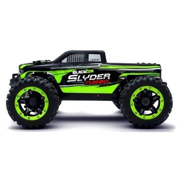 BlackZon Slyder MT Turbo 1/16 4WD 2S Brushless Monster Truck - Green
