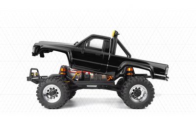 Venture18 1985 Toyota Hilux SR5 - Black