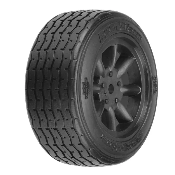 VTA Front Tire 26mm, Mounted Black Wheel