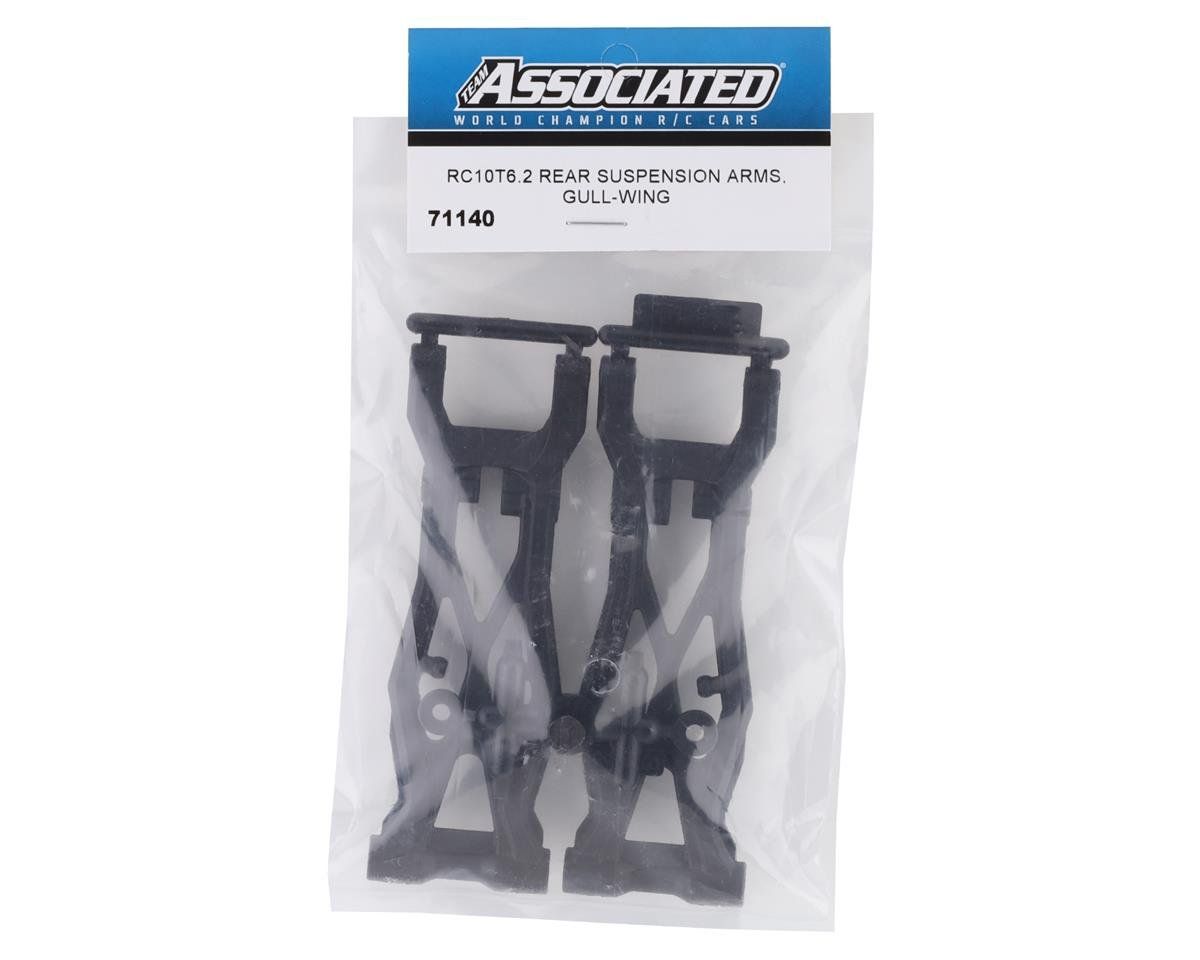 71140 RC10T6.2 Rear Suspension Arms, Gull Wing