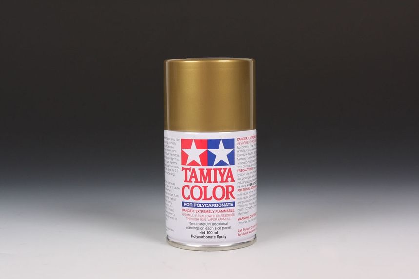Tamiya PS-13 Gold Spray Paint, 100ml Spray Can