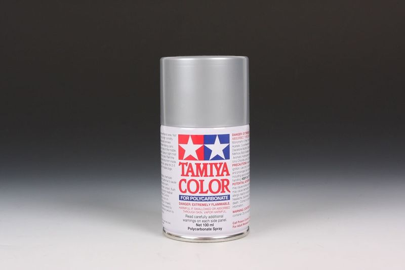 PS-48 Polycarbonate Spray Metallic Silver 3 oz