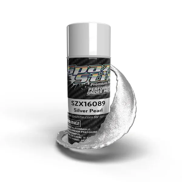 Silver Pearl Aerosol Paint, 3.5oz Can
