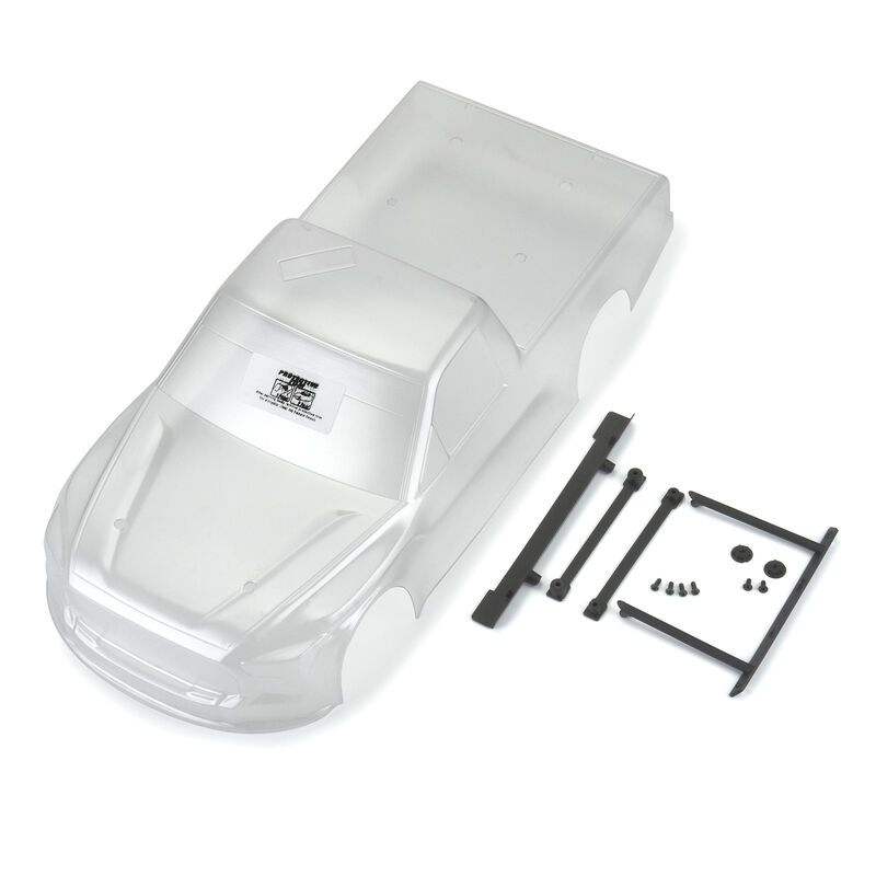 PRO365500 Pre-Cut 2024 Toyota Tundra NASCAR Truck Series Clear Body for Losi NASCAR Race Car