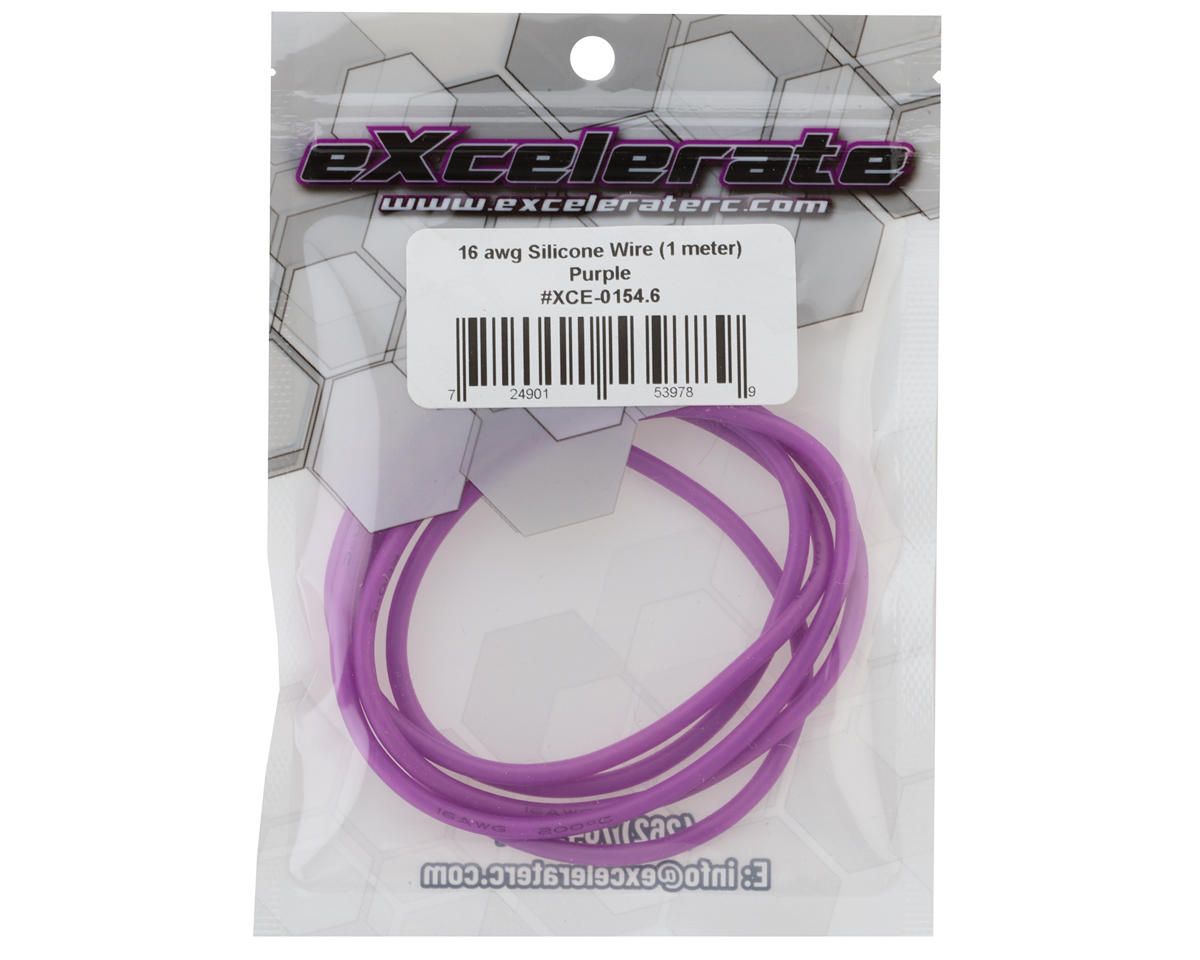 XCE-0154.6 eXcelerate 16 awg Silicone Wire (1 Meter)