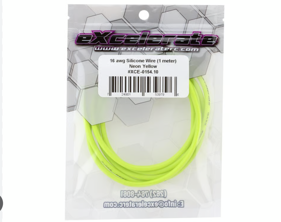 XCE-0154.10 eXcelerate 16 awg Silicone Wire (1 Meter)