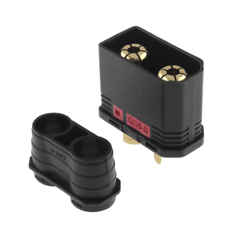 Powerhobby QS8-S Male Plug / Connector ( QS8.0mm-S) (2)