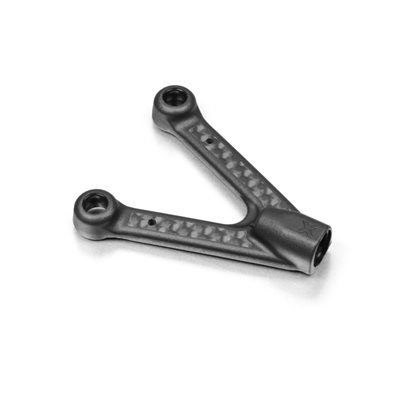 302133-S  XRAY &#39;23 X4 CFF Carbon Fiber Fusion Upper Arm (Soft) (FR/RL)