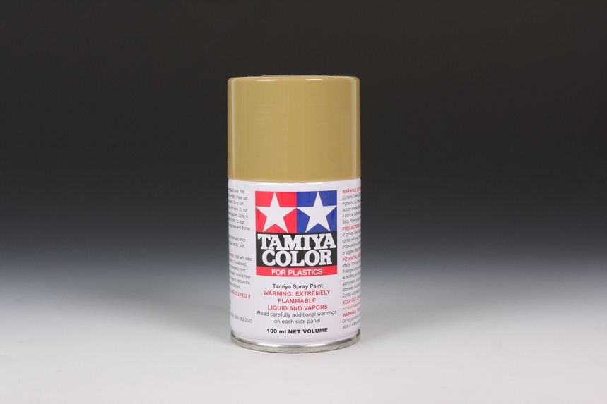 Spray Lacquer TS-3 Dark Yellow - 100ml Spray Can