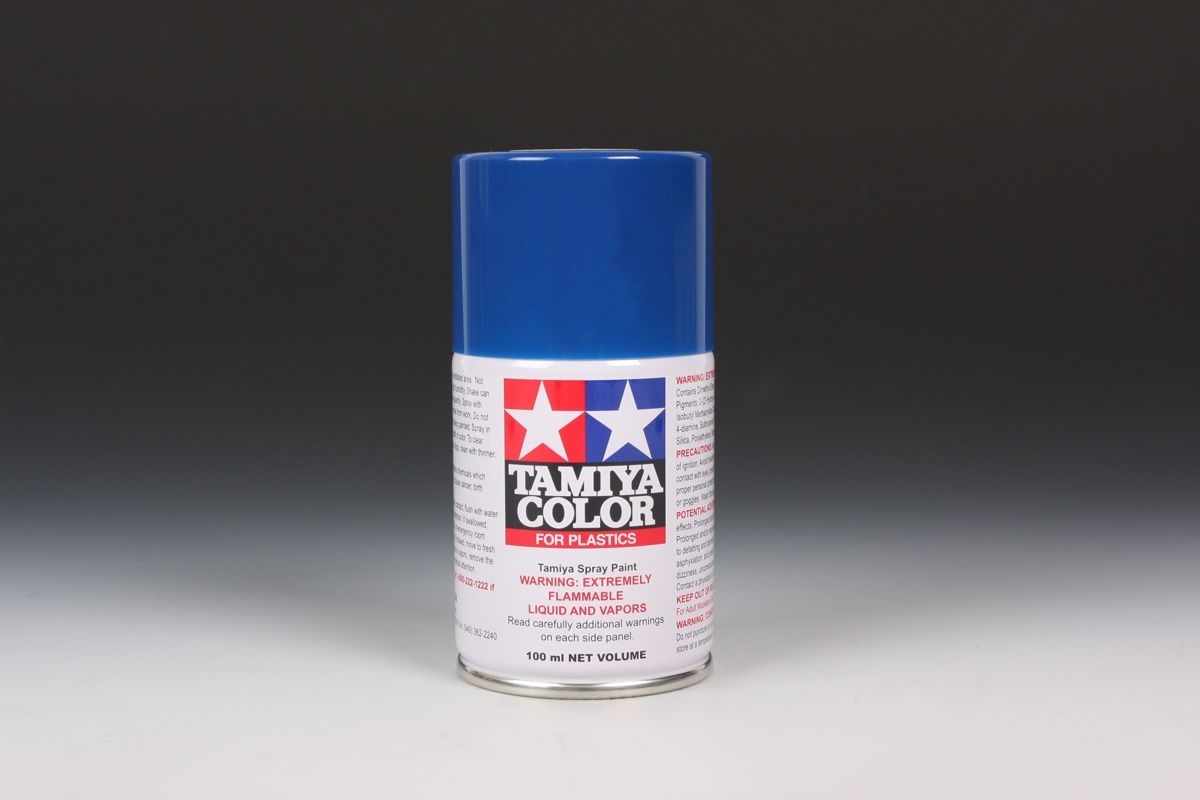 Tamiya Lacquer Spray Paint,TS-15 Blue - 100ml Spray Can