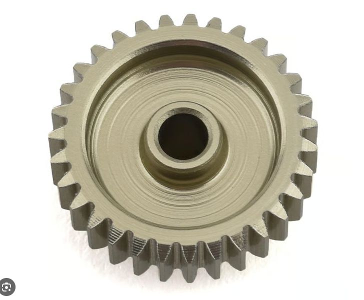 ProTek RC 48P Lightweight Hard Anodized Aluminum Pinion Gear (3.17mm Bore) (28T)