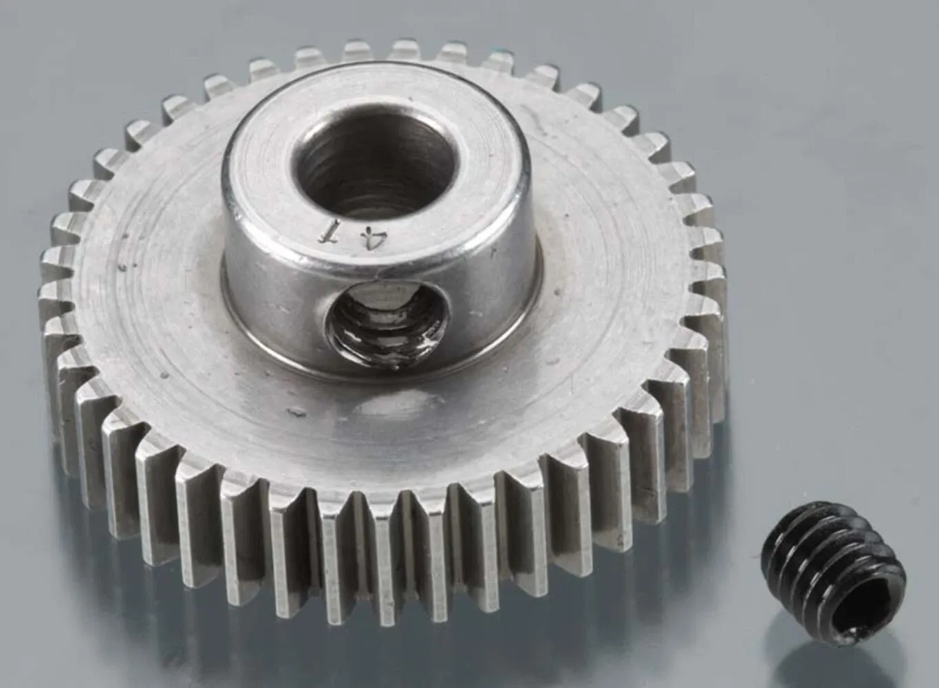 HARD 48 PITCH MACHINED 41T PINION 5MM BORE