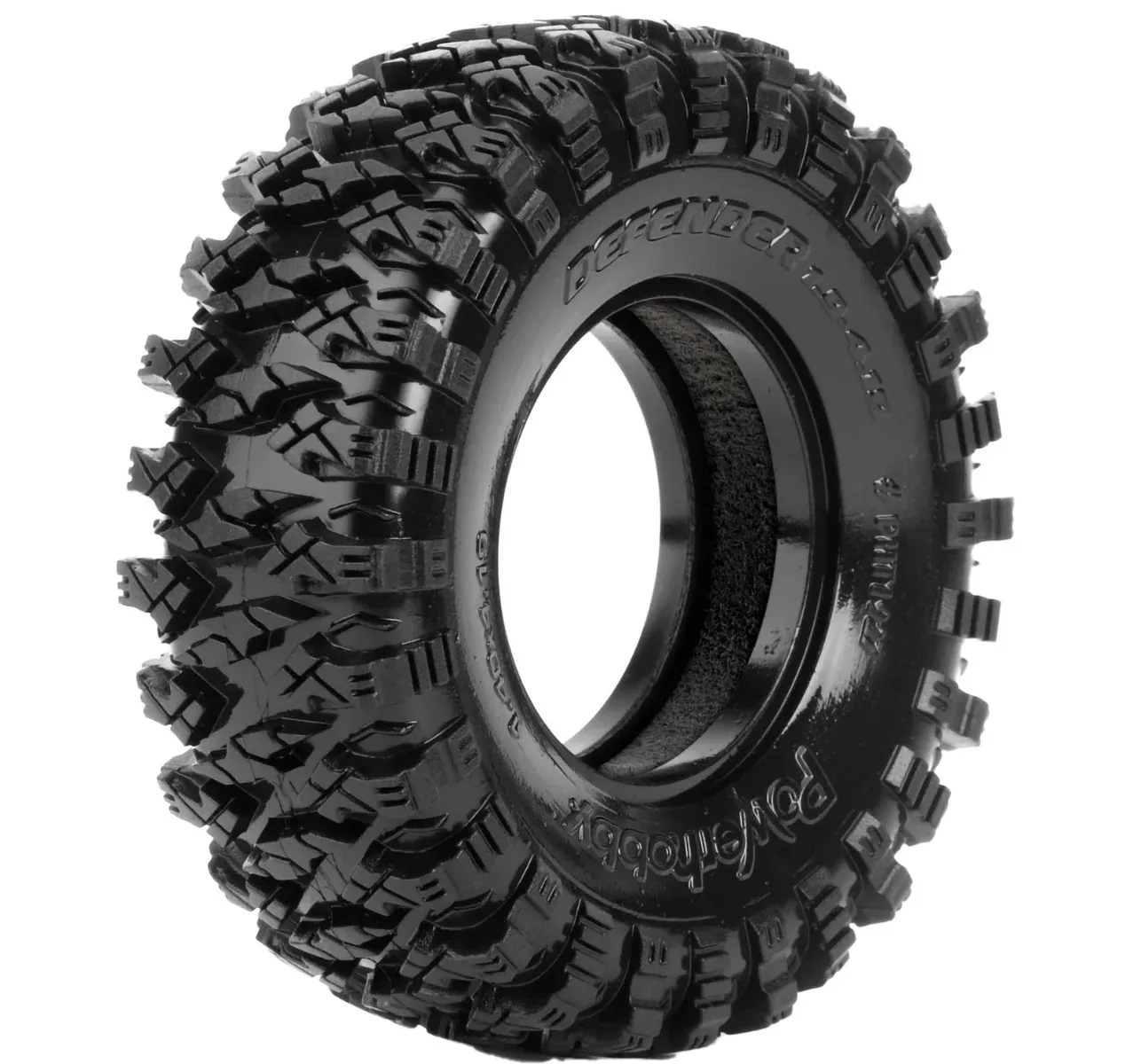 PHBPHT1927 Powerhobby Defender 1.9 4.19 Crawler Tires with Dual Stage Soft and Medium Foams
