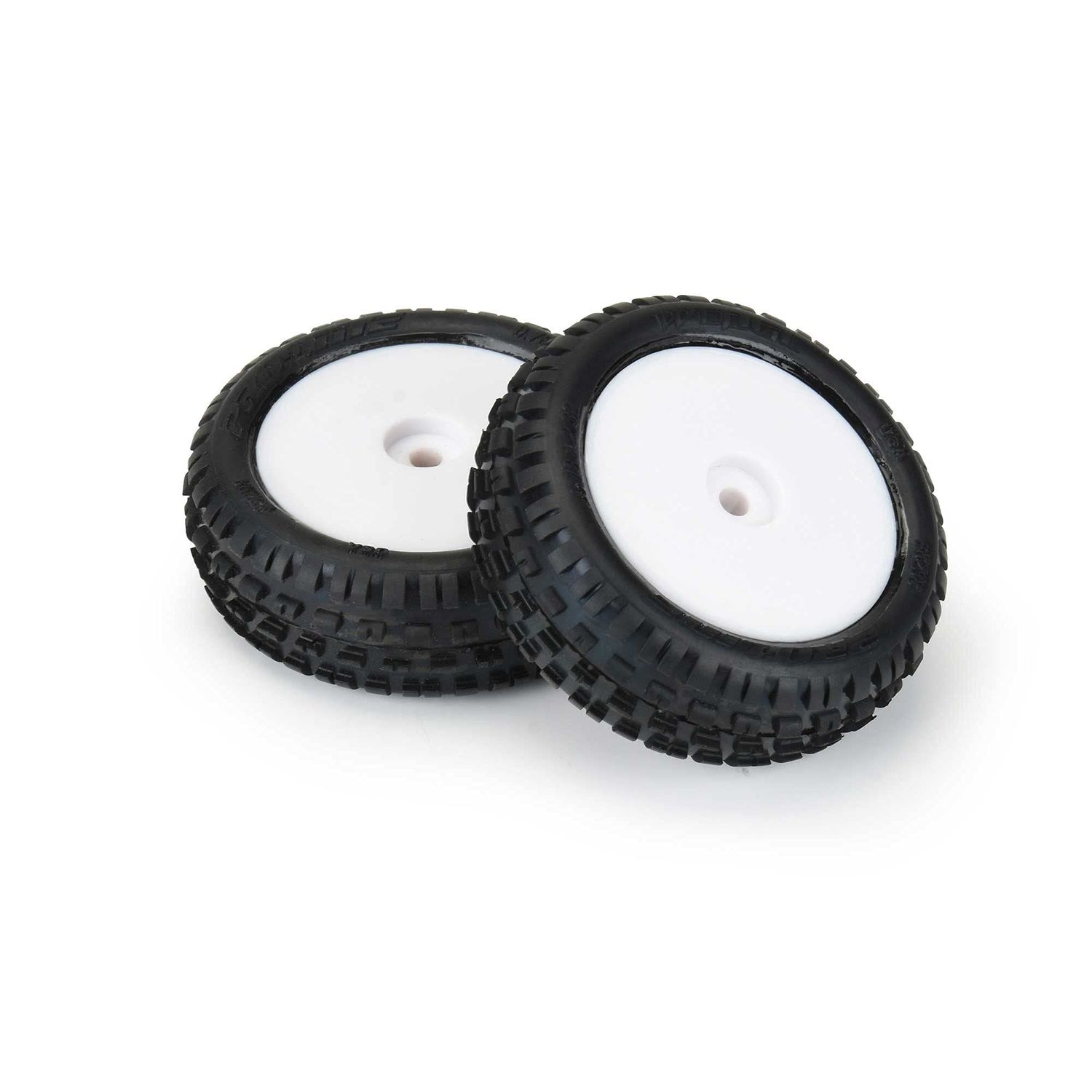PRO829813 Wedge Carpet Tires MTD White Mini-B Front