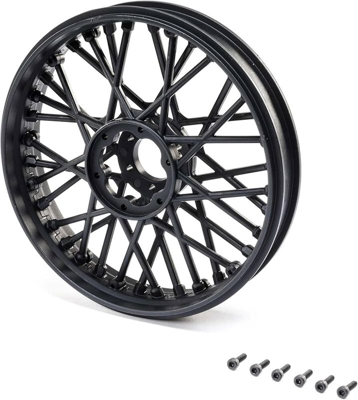 Front Wheel Set, Black: PM-MX