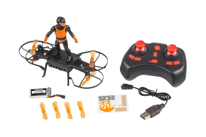 Rage R/C AeroBoard RTF, Skater (orange)