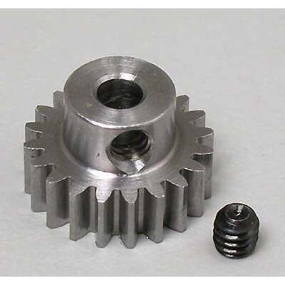 24 Tooth .6 MOD Metric Steel Alloy Pinion Gear, 1/8" Bore