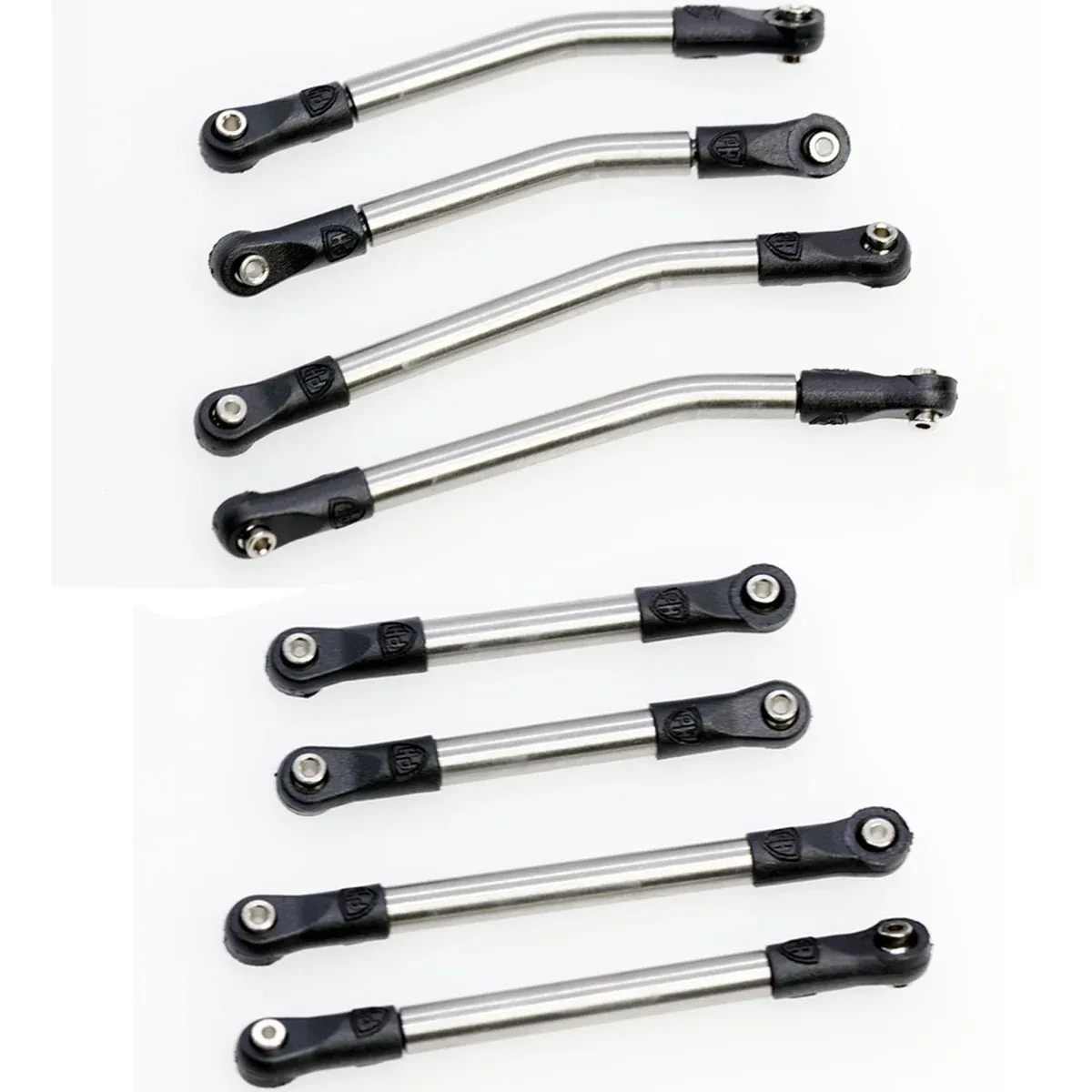 PHB5647 Powerhobby 8PC Stainless Steel High Clearance Links Set Axial SCX24 C10