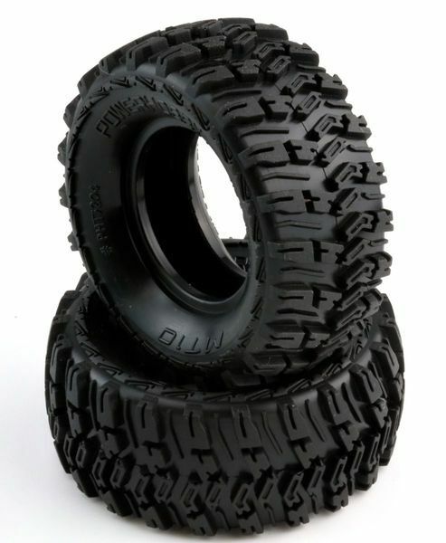 MT10 1.0&quot; Micro Crawler Tires, 1/24 Axial SCX24 C10 Jeep Betty