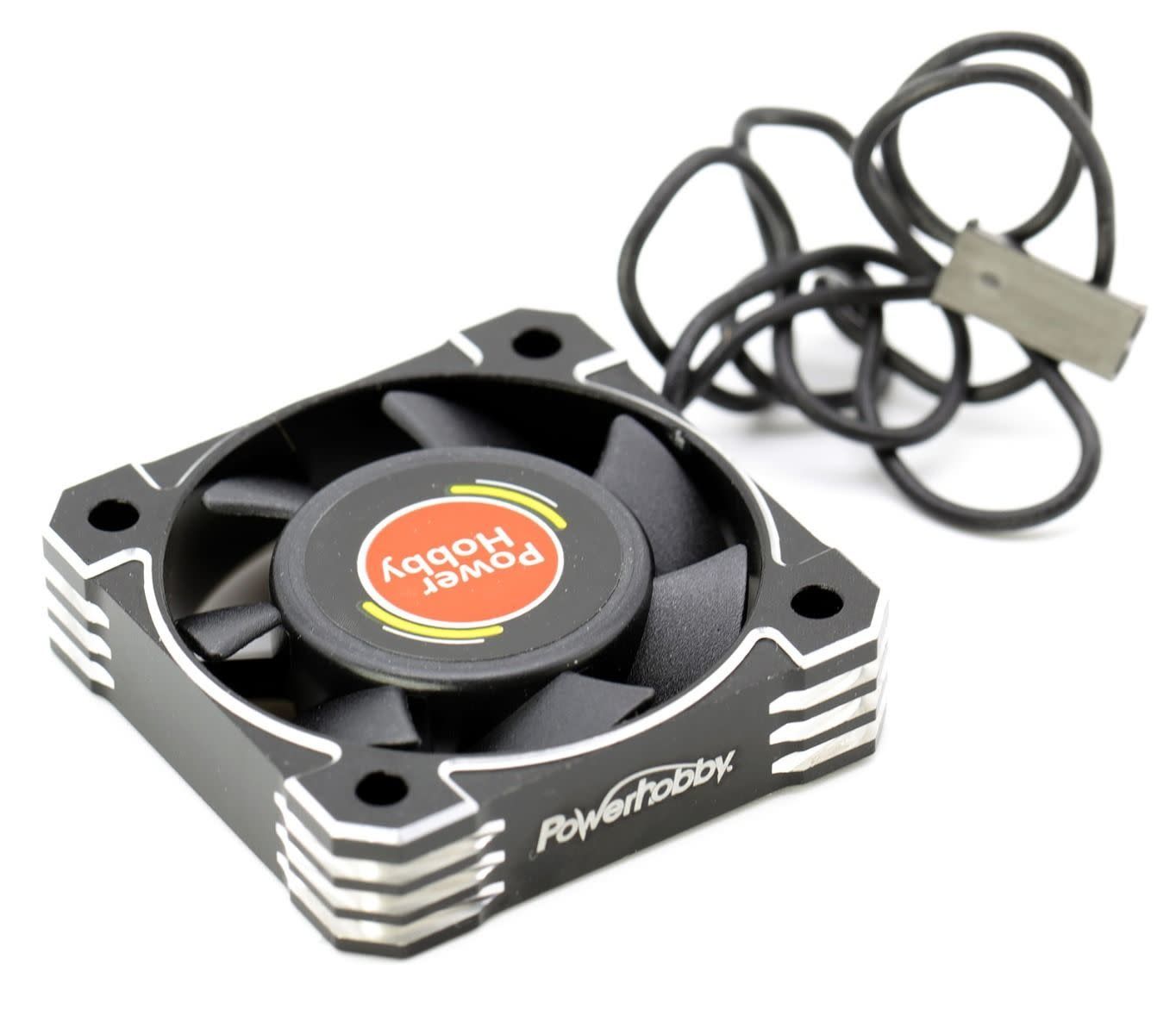 Powerhobby 40x40x10mm Tornado High Speed Aluminum RC Cooling Fan 40mm Black
