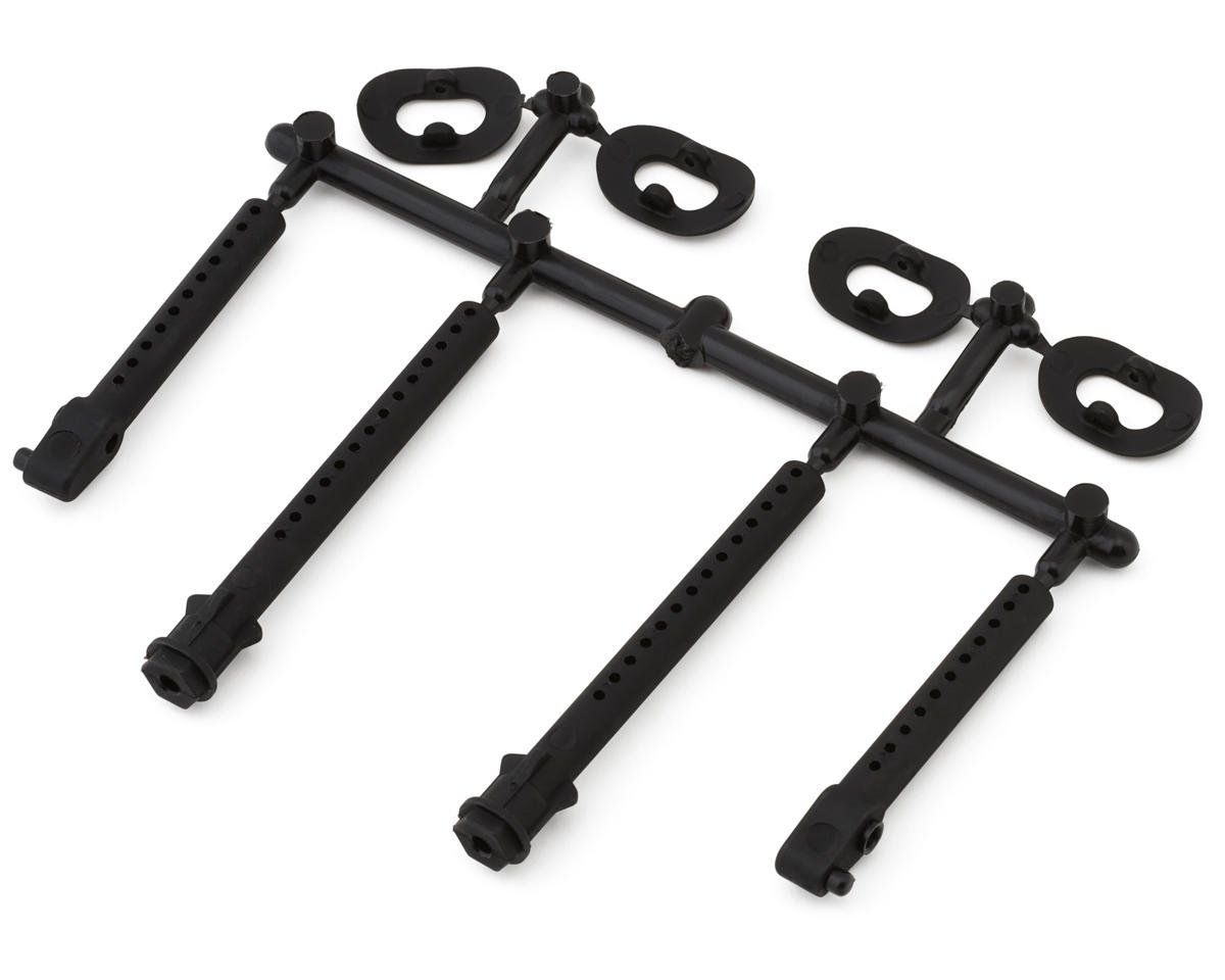 Yokomo MS1.0 Front &amp; Rear Body Post Set (Hard)