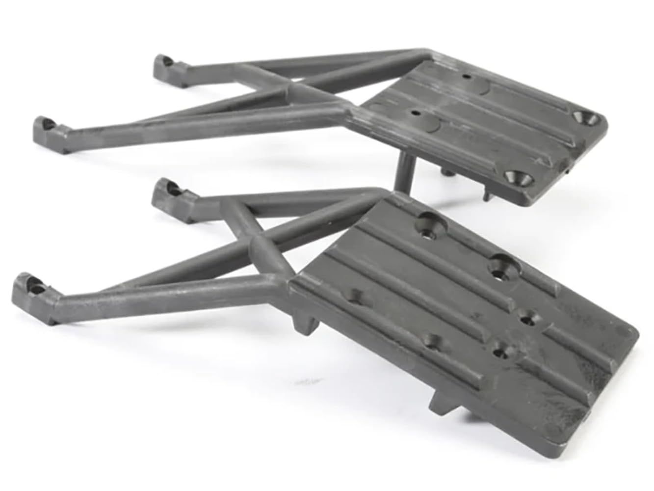 5837 Black Front and Rear Skid Plates
