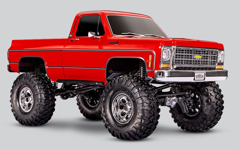 92056-4-RED TRX-4 Chevrolet K10 High Trail Edition