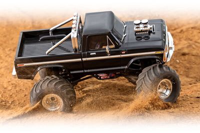 98044-1-BLACK TRX-4MT Ford F-150
