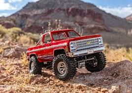 97064-1 RED TRX-4M Chevrolet K10 High Trail Edition