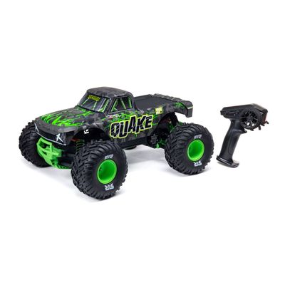 1/10 QUAKE 223S 2WD RTR Brushless Monster Truck, Green