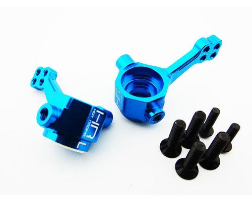 ECF2106 - Blue Aluminum Steering Knuckles 4wd ECX