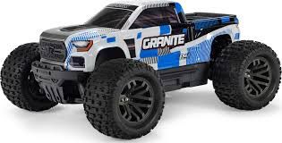 ARA4202V4T2 1/10 GRANITE 4X4 RTR Brushed Monster Truck, Blue